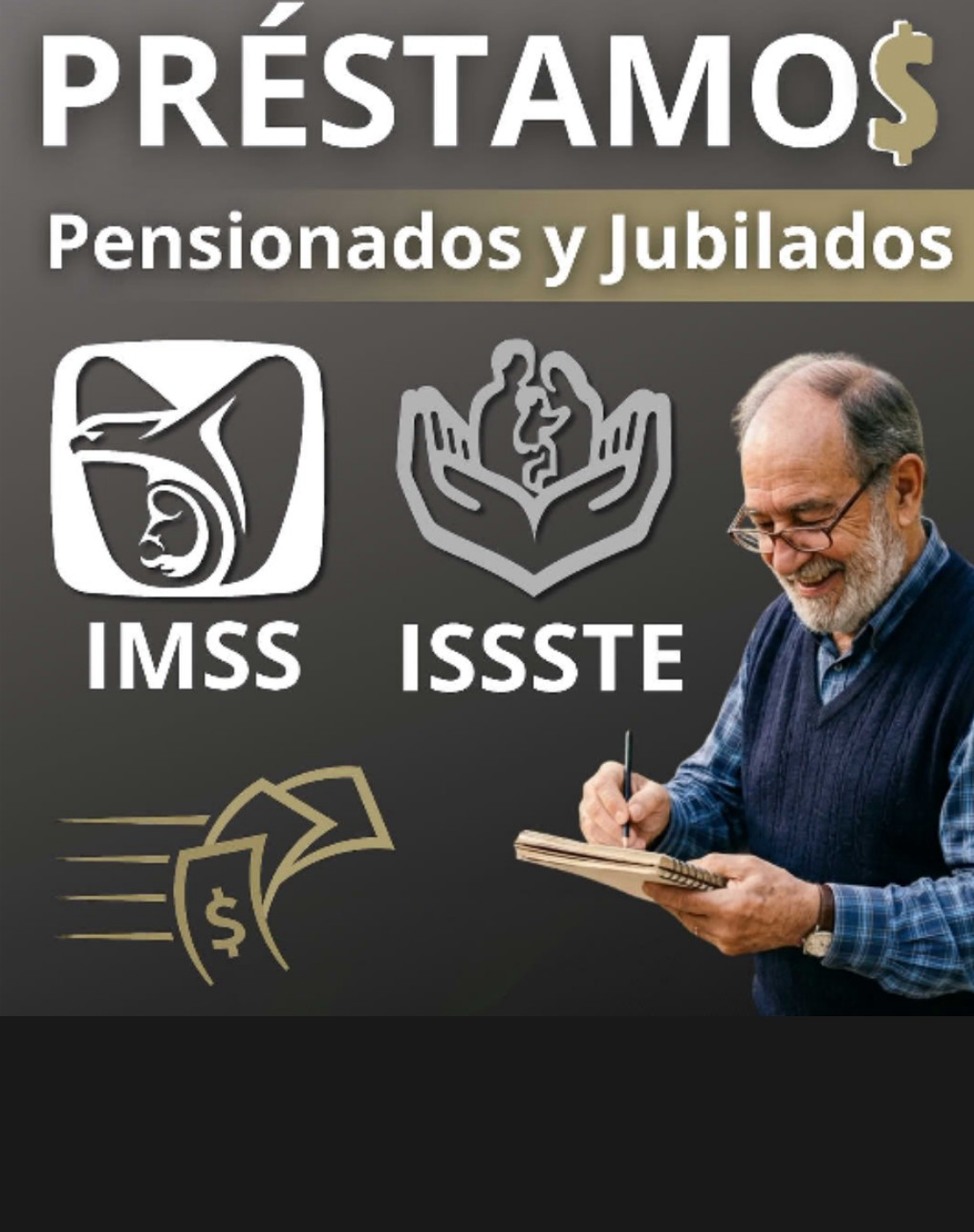 Promoción de préstamos para pensionados y jubilados